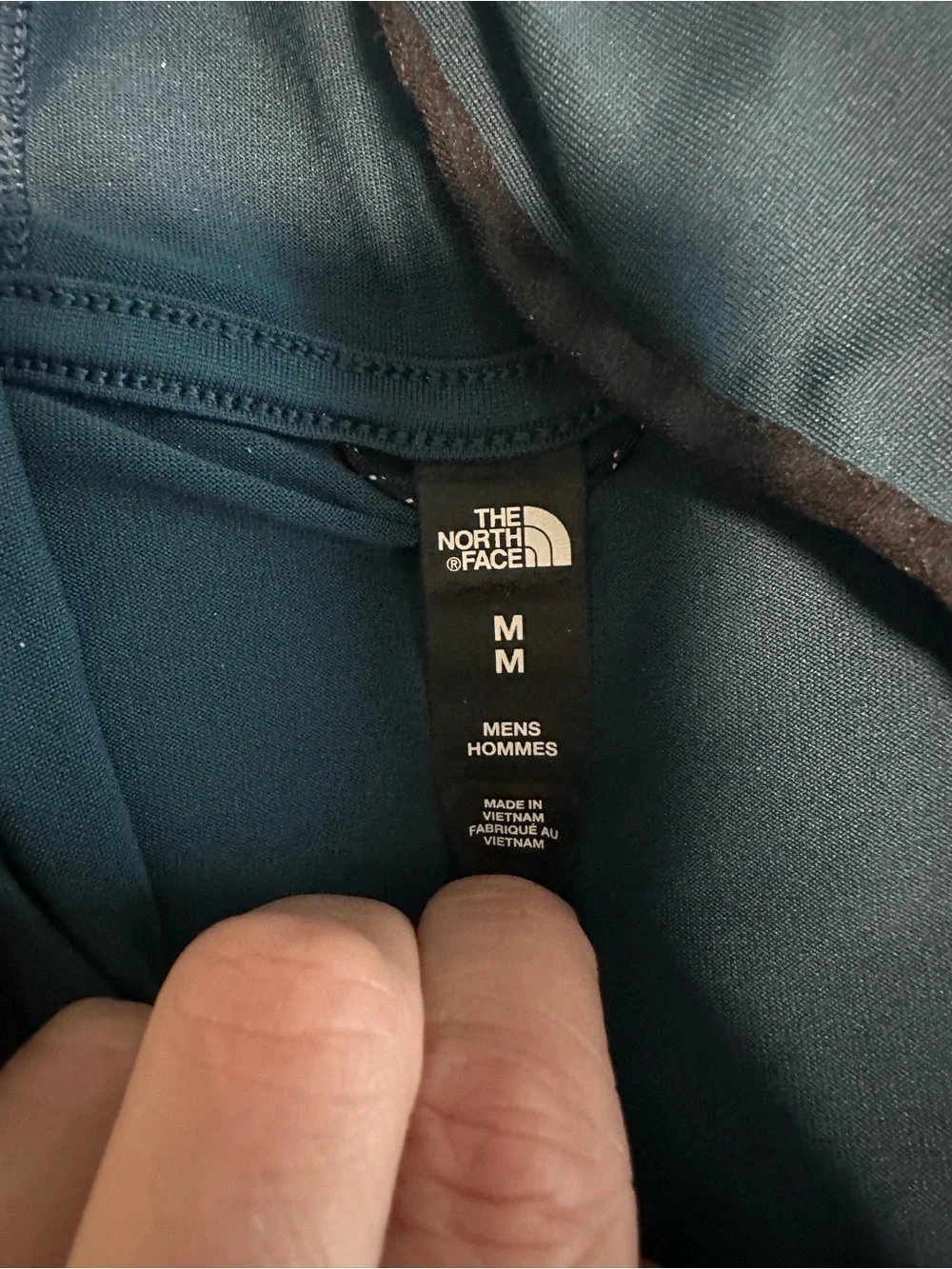 The North Face Midnight Teal Men's Hooded Pullover